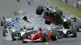 F1 2002 crash montage