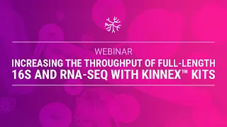 Increasing the throughput of full-length 16S and RNA-Seq with Kinnex™ kits