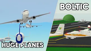 BIG Planes VS Boltic Mountain Airfield (Roblox)