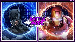 BATMAN vs IRON MAN (DC Comics vs Marvel) | BATTLE MODE | EP. 141