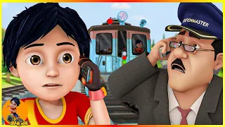 டிரைவர் இல்லாத ரயில் பகுதி 2 | The Train Without Driver Part 2 #cartoon #cartoon #shiva #sonic