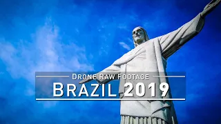 【4K】Drone RAW Footage | BRAZIL 2019 ..:: Sao Paulo & Rio de Janeiro [FULL 7 HOURS] | UltraHD Video