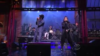 K'naan feat Nelly Furtado - Is Anybody Out There (Late Show With David Letterman 2012 02 23)