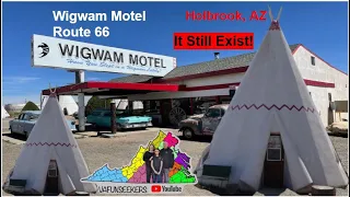 Wigwam Motel on Route 66 in Holbrook, AZ-Includes Drone Footage