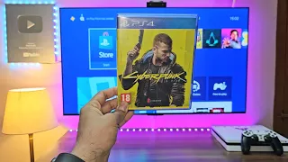 Cyberpunk 2077 (PS4 Slim) Gameplay | LG OLED C3 42" TV