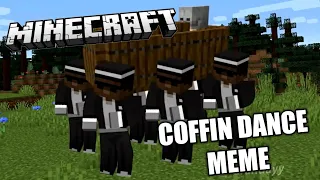 COFFIN DANCE MEME MINECRAFT 🔶 Негры танцуют с гробом в Майнкрафте