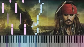 Pirates Of The Caribbean - He's A Pirate | How To Play Piano Tutorial + Sheets