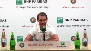 Rafael Nadal Pre-tournament Press conference / RG'22