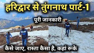 Haridwar To Tungnath || Haridwar To Chopta Full Details Video || Tungnath Temple Uttarakhand