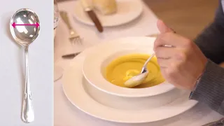 the soup spoon