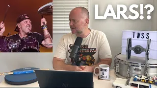 Drum Teacher Reaction: What I REALLY Think About LARS ULRICH | Dunning–Kruger effect & drumming