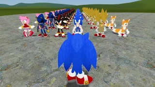 I BECAME SONIC THE HEDGEHOG!! Garry's Mod Sandbox