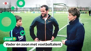 Voetbalt Damián net zo goed als zijn vader Rafael?