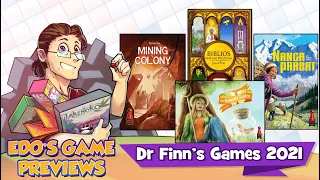 Edo's Dr Finn's Games 2021 Line up - Quick Preview