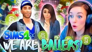 🤑 WE ARE BALLERS! 💰 ALI FINALLY GOES PRO! 😎 (The Sims 4 #8! 🏡)