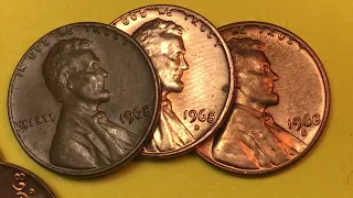 DC Minutes 1968 US Pennies Worth $ - United States Lincoln One Cent Coins