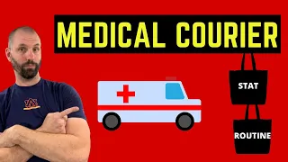 How To Become A Medical Courier (Day 1)‼️