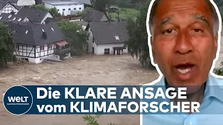 UNWETTERKATASTROPHE in DEUTSCHLAND: "Das sind Auswirkungen des Klimawandels!" - Klimaforscher Latif