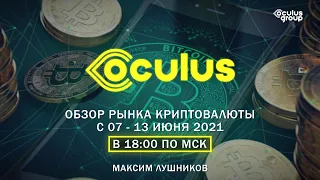 Стрим | Обзор рынка Криптовалюты с 07 - 13 июня 2021г. | Максим Лушников