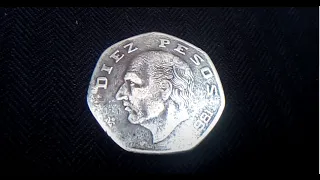 Moneda De 10  Pesos  1981