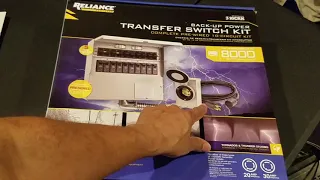 Reliance Manual Transfer Switch Kit Explained/Review and Why It's Better Than an Interlock Switch