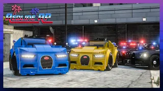 GTA 5 Roleplay - RedlineRP - LEGO BUGATTI TROLLING THE COPS # 373