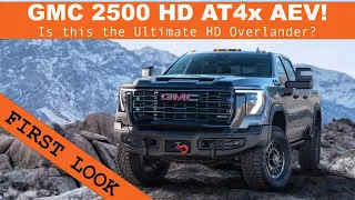 Is the GMC HD AT4x AEV Edition the Ultimate Full-Size Overlander?