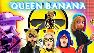 COSPLAYERS React Miraculous Ladybug *QUEEN BANANA* | First Time Watching!