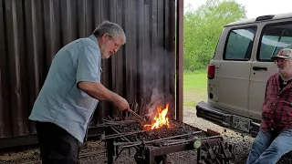 Brian Brazeal - Heat treating a round punch