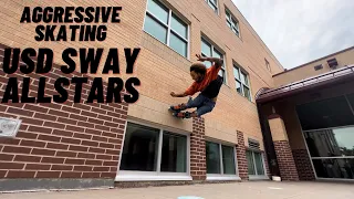 Aggressive skating usd sway all stars