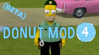 The Simpsons Hit & Run - Donut Mod 4 BETA Gameplay