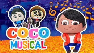 🎶 COCO EL MUSICAL 🎶 de la Película en español Disney Pixar desde el TEATRO Juguetes Fantásticos