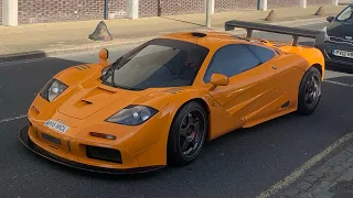 £20 Million McLaren F1 GTR driven by Red Bull’s Adrian Newey in London