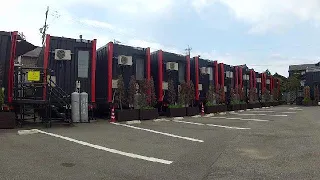 Shipping Container Hotel in Japan!