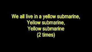 The Beatles-Yellow Submarine [LYRICS+MP3 DOWNLOAD]