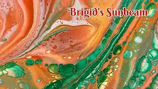 Brigid's Sunbeam ✨️ Shimmering Acrylic Celebration of The Goddess Brigid 🍀