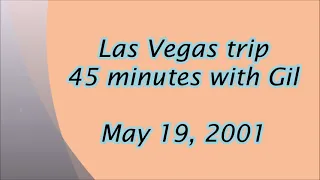 Las Vegas trip 2001 with Gil