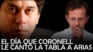 EL DIA QUE DANIEL CORONELL LE CANTÓ LA TABLA A ÁNDRES FELIPE ARIAS