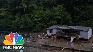 Flood Alerts In Effect In Kentucky As Rain Fall Continues After Deadly Floods