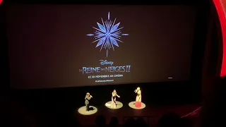 « Je te cherche » final de l’avant première au Grand Rex de la Reine des Neiges 2