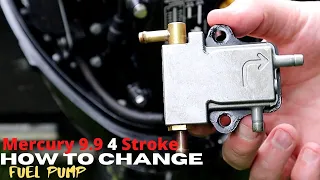 How to Change Fuel Pump Mercury 9.9 4 Stroke