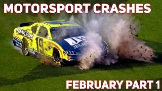 Motorsport crashes 2021 february PART 1
