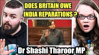 Dr Shashi Tharoor MP - Britain Does Owe Reparations REACTION | Irish Couple Reacts