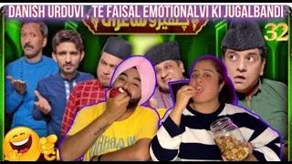 PUNJABI REACTION ON CHERRO SHAYARI 32~ 2~DANISH URDUVI , TE FAISAL EMOTIONALVI KI JUGALBANDI