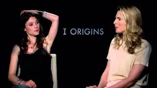 Astrid Berges-Frisbey & Brit Marling"I Origins" Stephen Holt Show