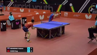 China 🇨🇳 Xiang Peng vs Sidorenko Vladimir U19 men team international open 2021