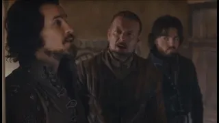 Aramis tells the Musketeers (Crackvid)