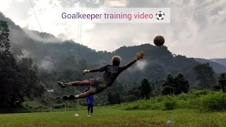 Goalkeeper training video ⚽