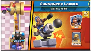 BEST CANNONEER DECK | CLASH ROYALE | IS THE CANNONEER GOOD?