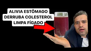 SUCO MÁGICO PODE CURAR ESTÔMAGO, DERRUBAR COLESTEROL E RENOVAR O FÍGADO | Dr Renato Silveira